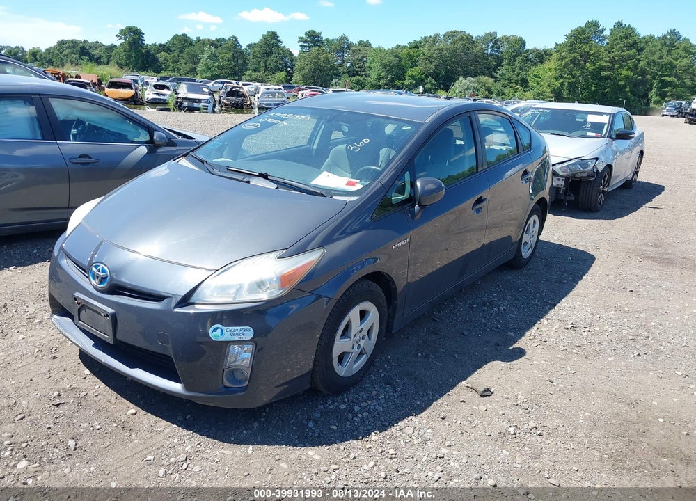2010 TOYOTA PRIUS III VIN: JTDKN3DU5A0064349
