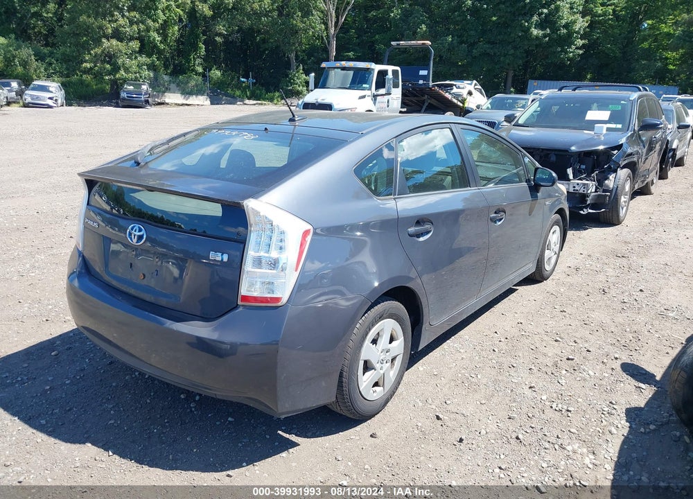 2010 TOYOTA PRIUS III VIN: JTDKN3DU5A0064349
