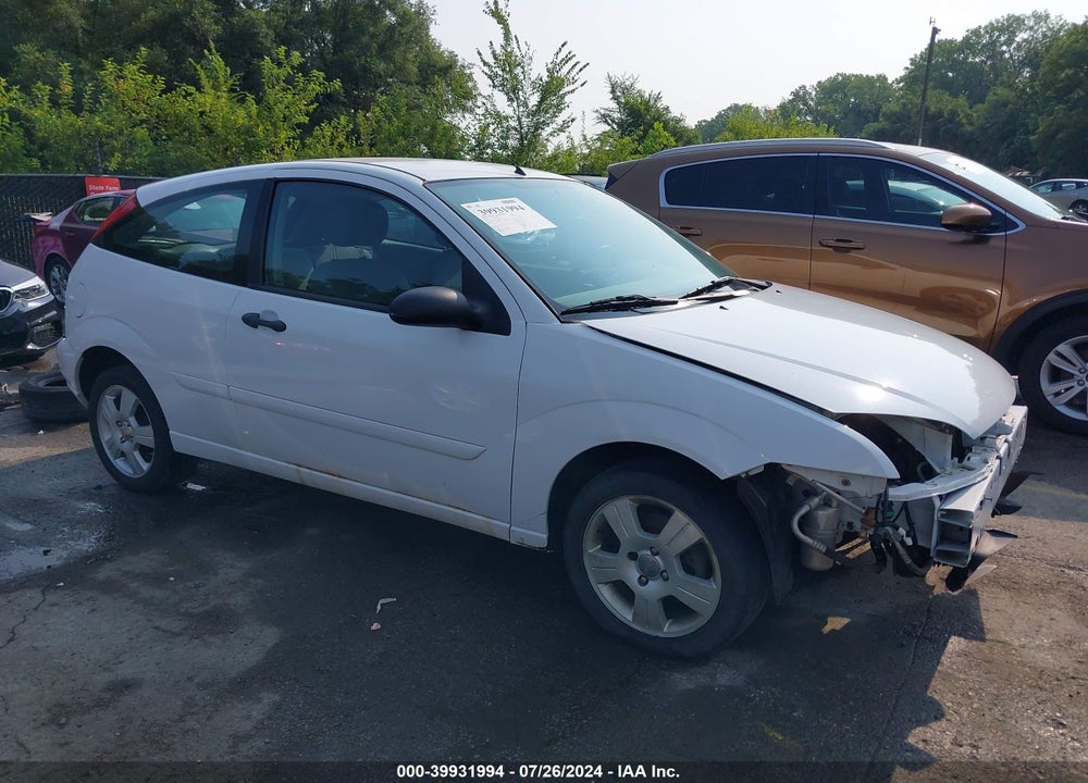 2006 FORD FOCUS ZX3 VIN: 1FAFP31N46W222571