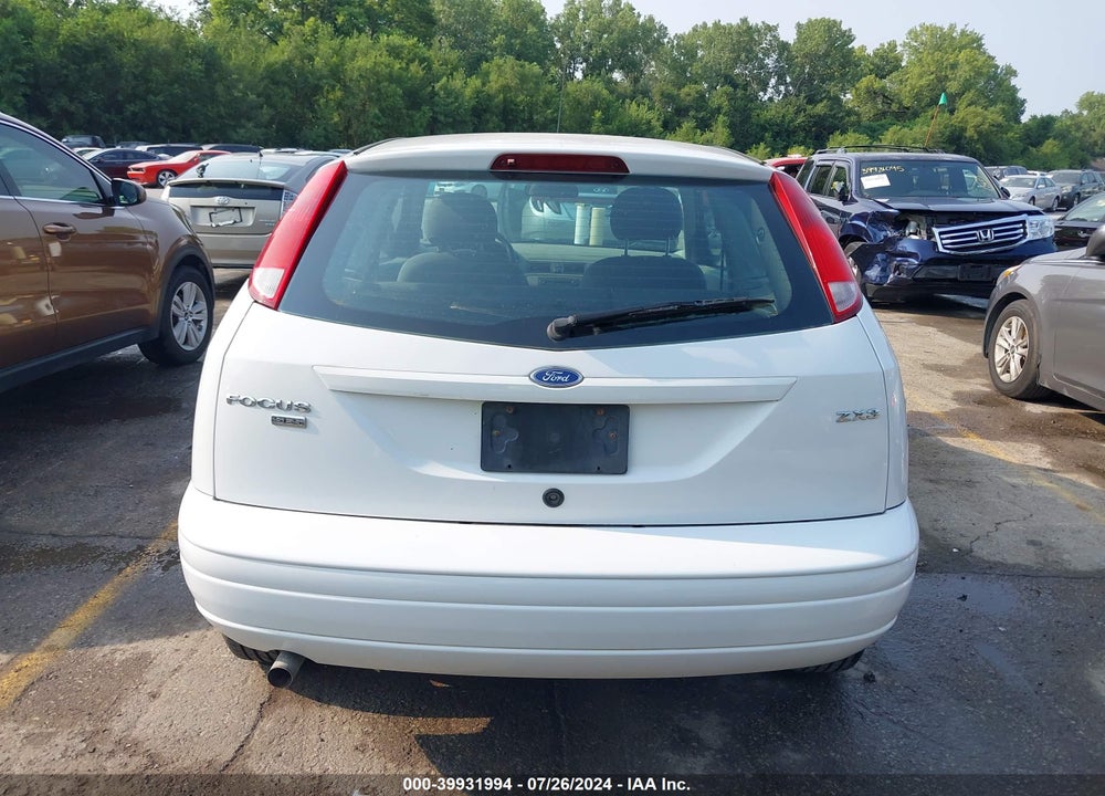 2006 FORD FOCUS ZX3 VIN: 1FAFP31N46W222571