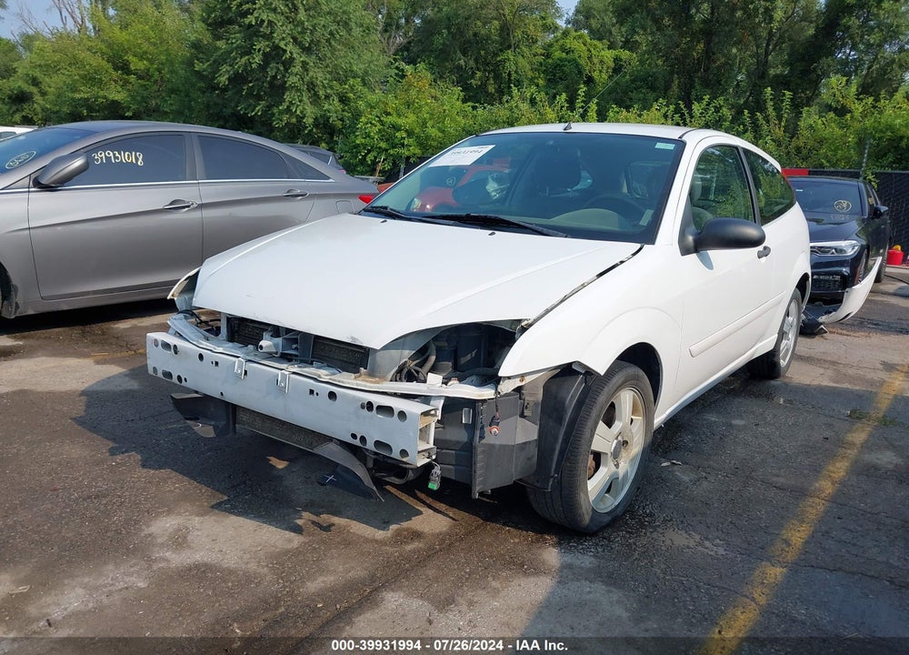 2006 FORD FOCUS ZX3 VIN: 1FAFP31N46W222571