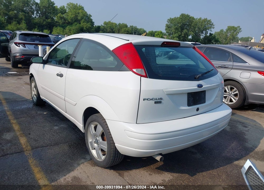 2006 FORD FOCUS ZX3 VIN: 1FAFP31N46W222571