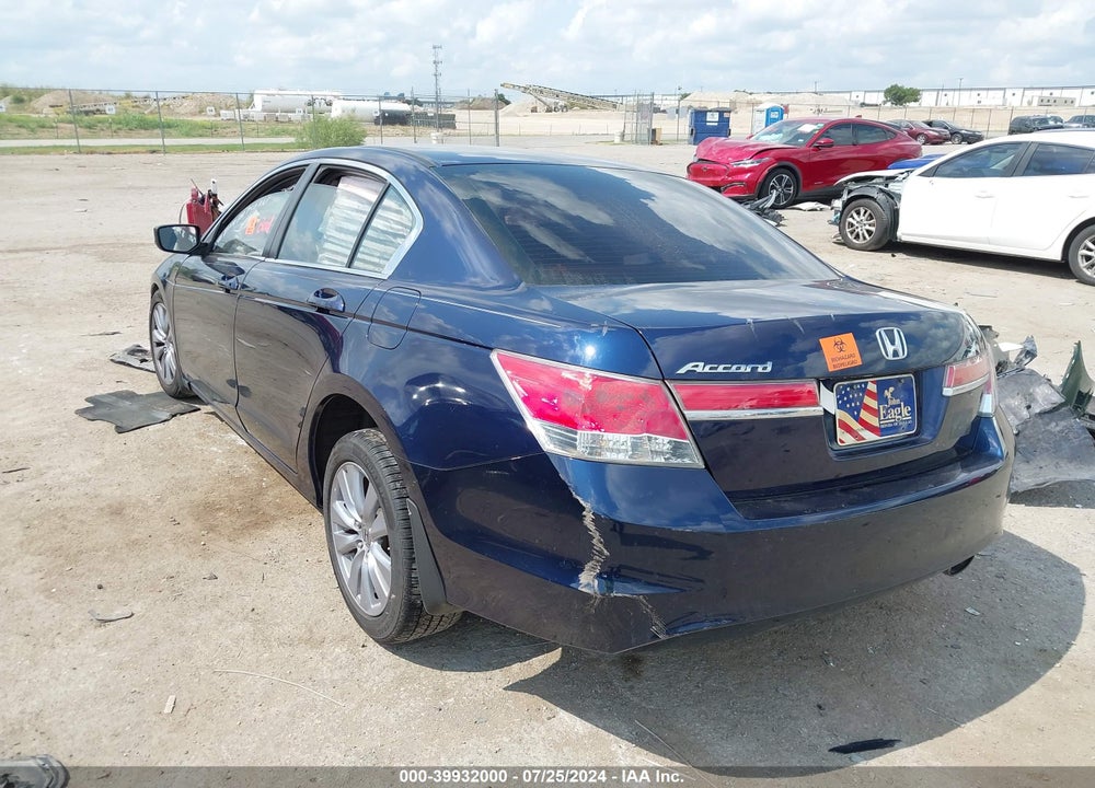 2011 HONDA ACCORD 2.4 EX VIN: 1HGCP2F75BA078104