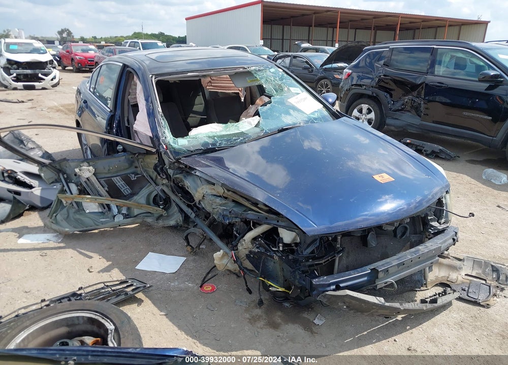 2011 HONDA ACCORD 2.4 EX VIN: 1HGCP2F75BA078104