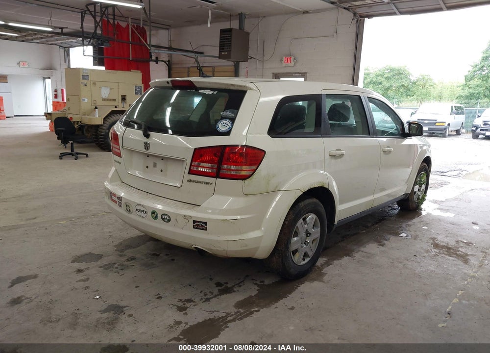 2010 DODGE JOURNEY SE VIN: 3D4PG4FBXAT102133