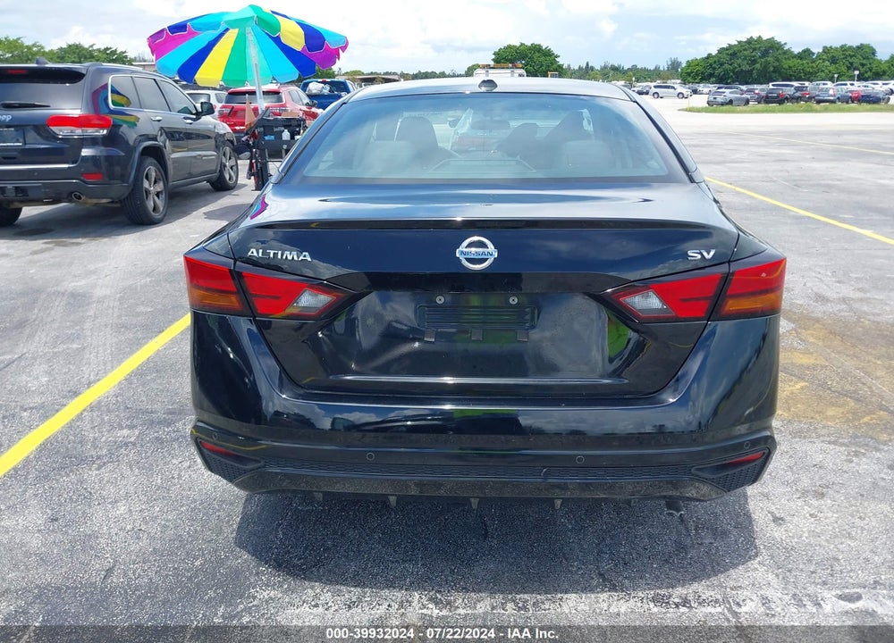 2022 NISSAN ALTIMA SV FWD VIN: 1N4BL4DV3NN370971
