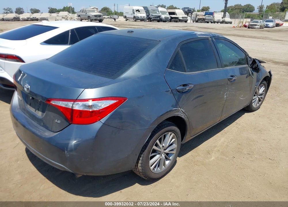 2014 TOYOTA COROLLA LE PLUS VIN: 5YFBURHE8EP102032