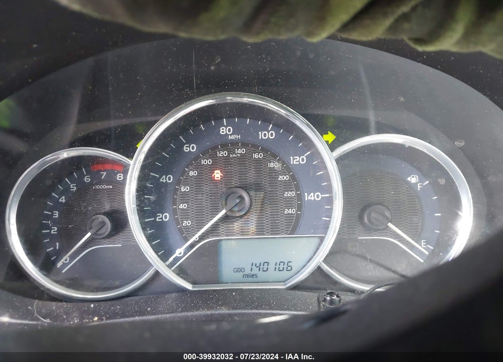 2014 TOYOTA COROLLA LE PLUS VIN: 5YFBURHE8EP102032