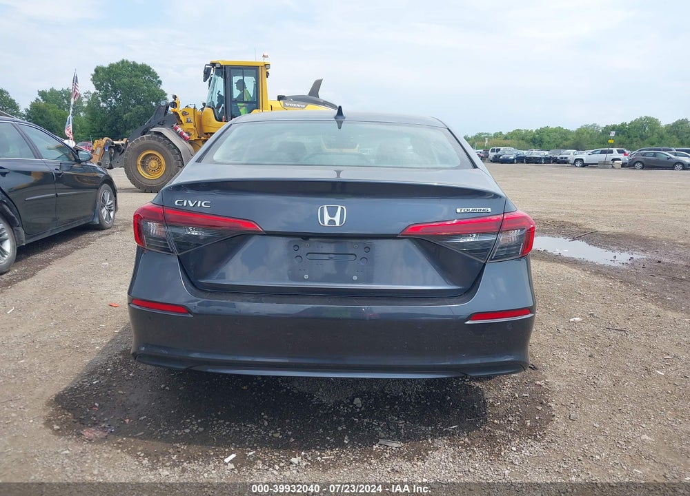 2022 HONDA CIVIC TOURING VIN: 2HGFE1F96NH306230