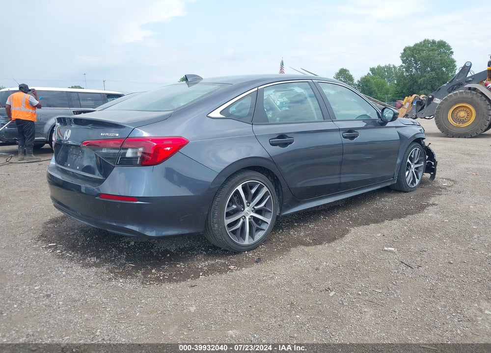 2022 HONDA CIVIC TOURING VIN: 2HGFE1F96NH306230