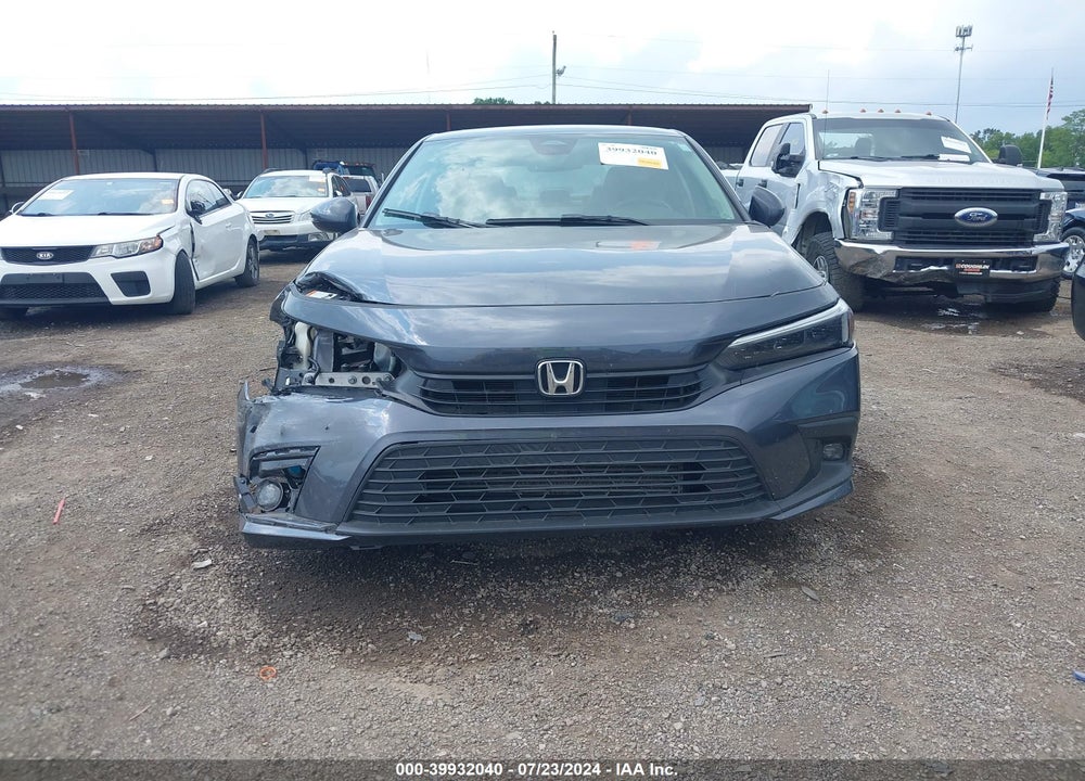 2022 HONDA CIVIC TOURING VIN: 2HGFE1F96NH306230