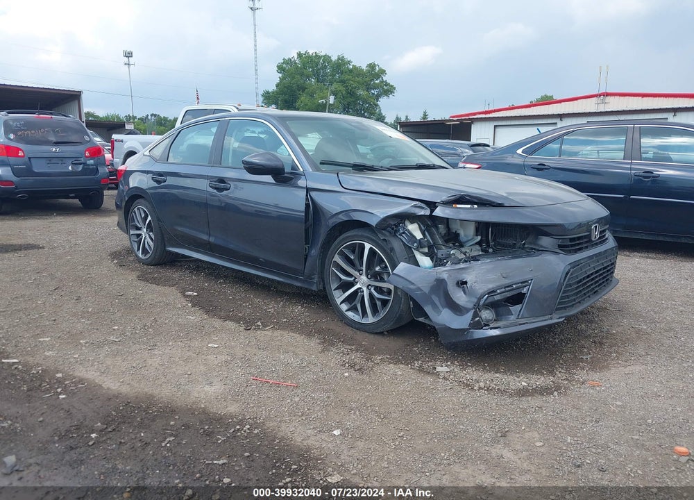 2022 HONDA CIVIC TOURING VIN: 2HGFE1F96NH306230