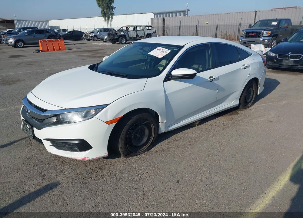 2016 HONDA CIVIC LX VIN: 2HGFC2F55GH546851