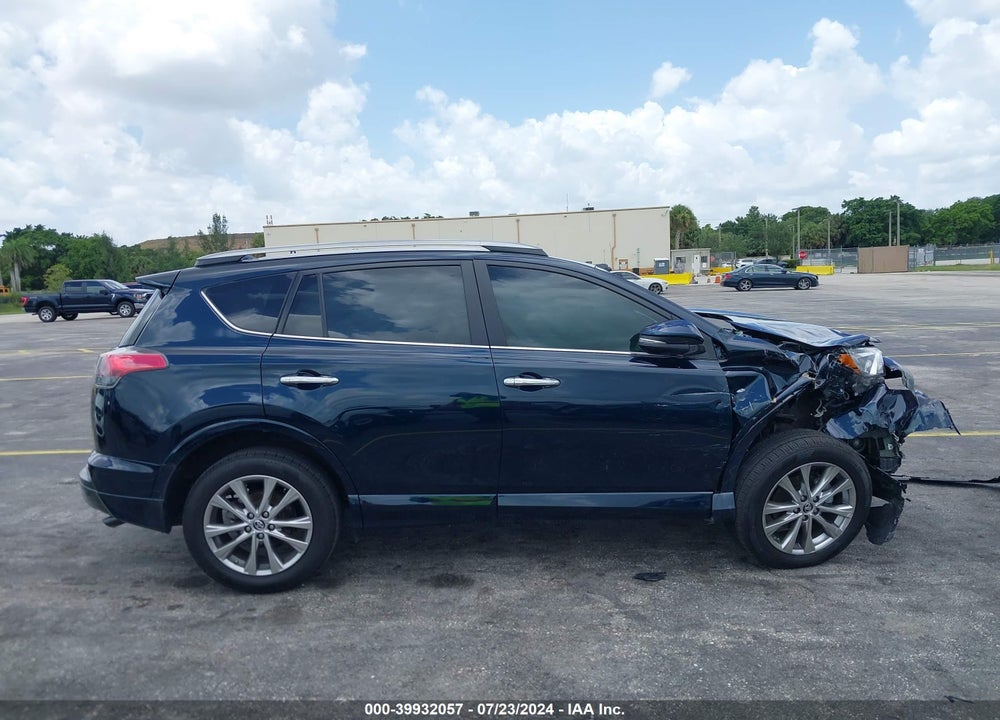 2017 TOYOTA RAV4 PLATINUM VIN: 2T3YFREV3HW390660