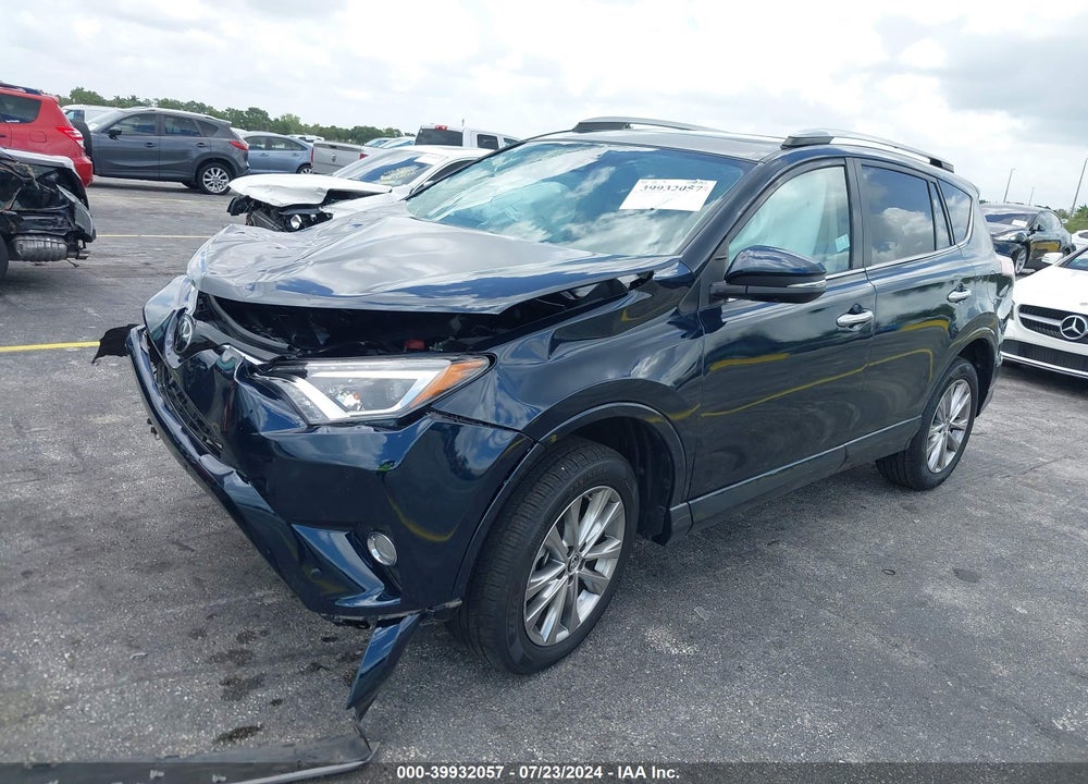 2017 TOYOTA RAV4 PLATINUM VIN: 2T3YFREV3HW390660