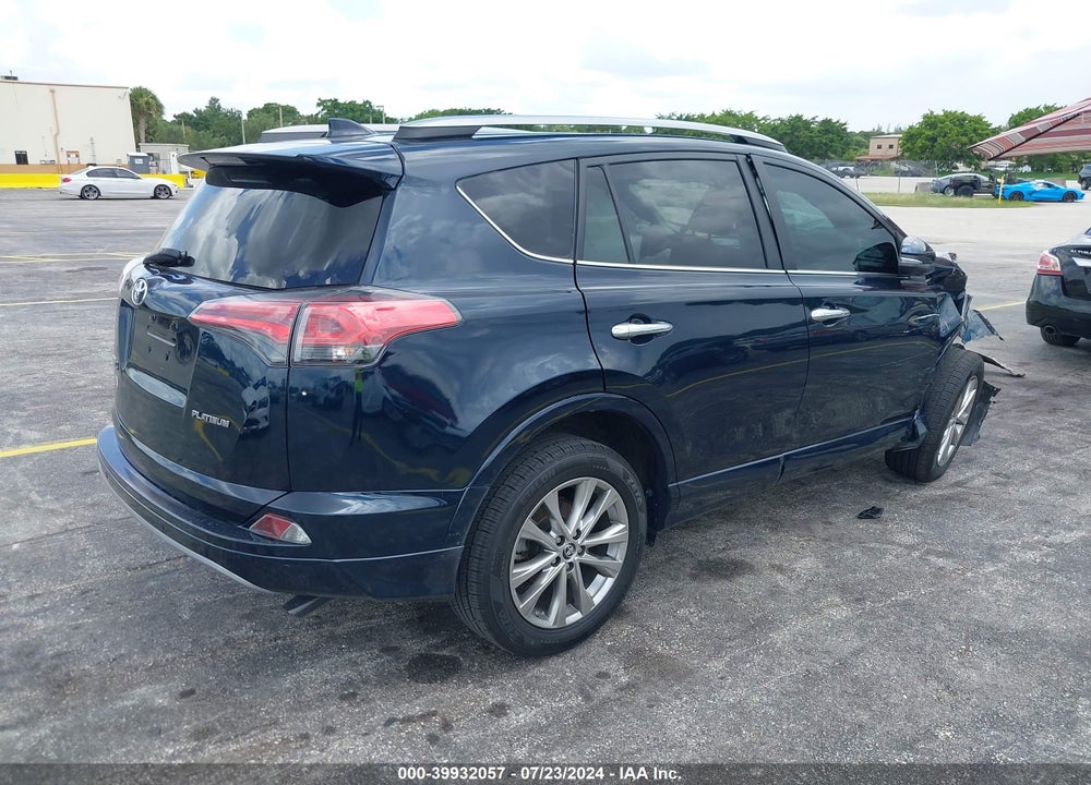 2017 TOYOTA RAV4 PLATINUM VIN: 2T3YFREV3HW390660