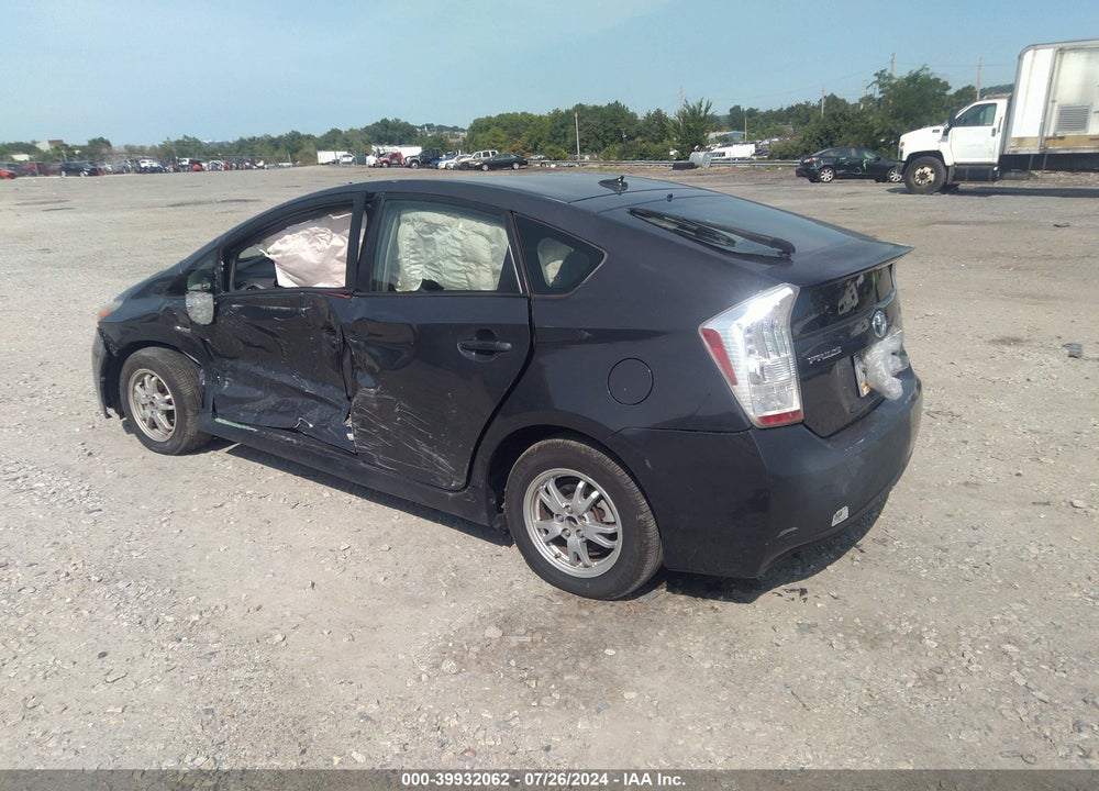 2011 TOYOTA PRIUS TWO VIN: JTDKN3DU3B0251719