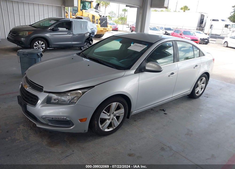 2015 CHEVROLET CRUZE DIESEL VIN: 1G1P75SZ8F7153379