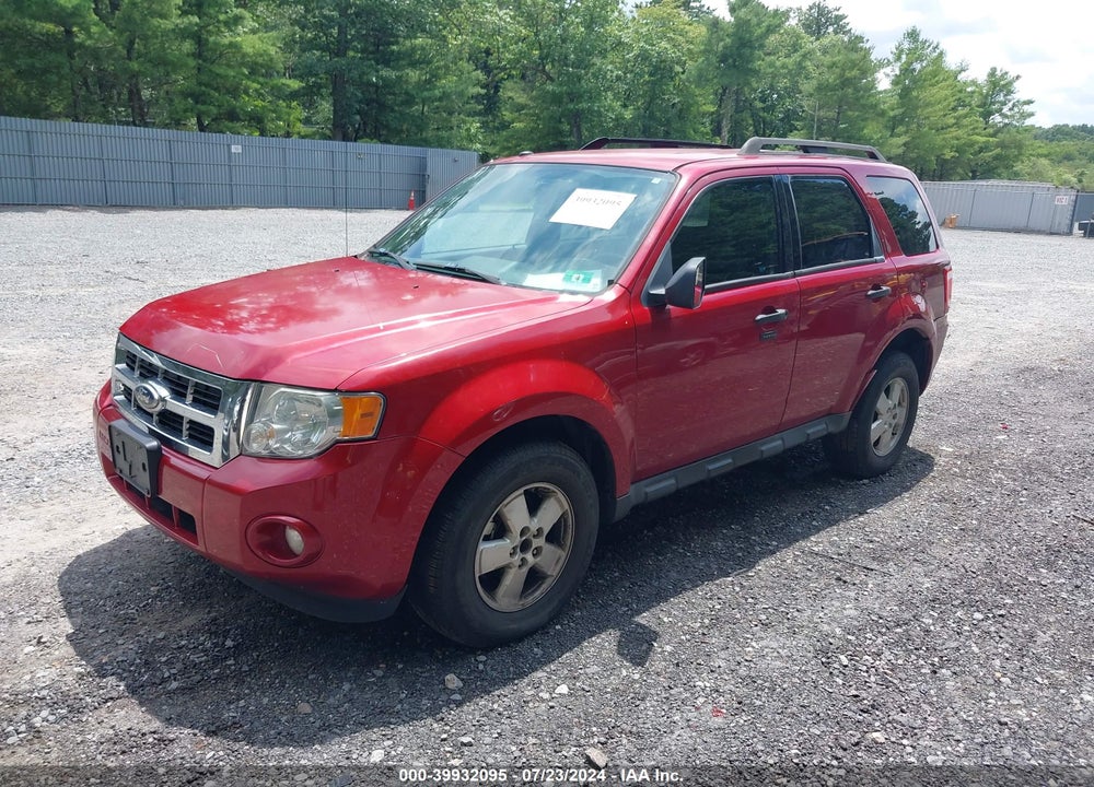 2010 FORD ESCAPE XLT VIN: 1FMCU9D75AKB88416