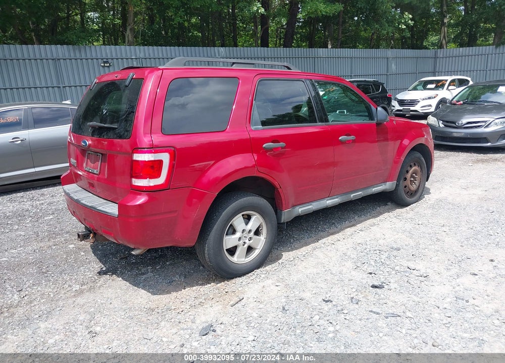2010 FORD ESCAPE XLT VIN: 1FMCU9D75AKB88416