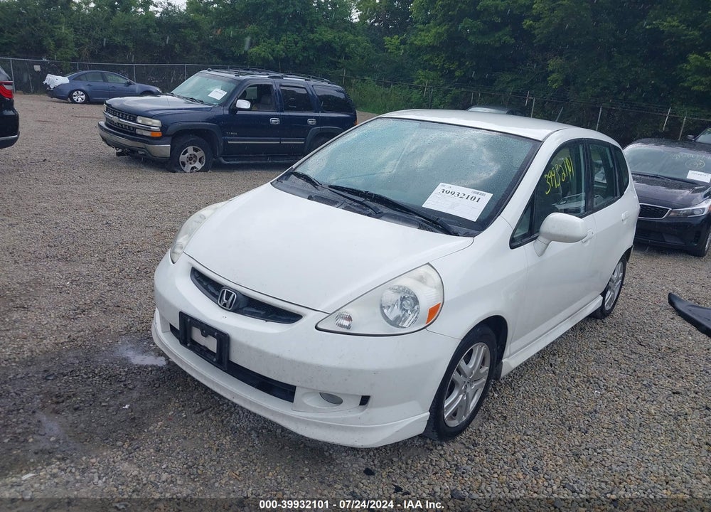 2007 HONDA FIT SPORT VIN: JHMGD38667S046247