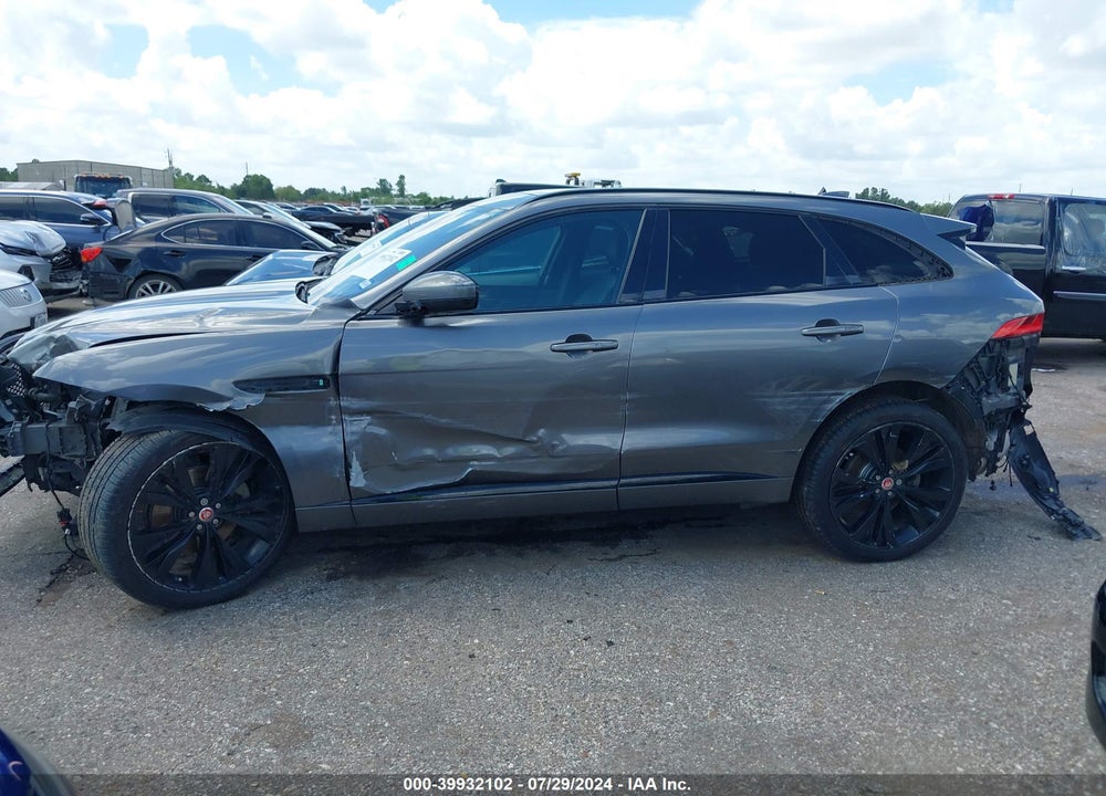 2019 JAGUAR F-PACE 25T R-SPORT/30T R-SPORT VIN: SADCL2GX8KA397543