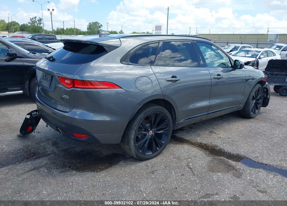 2019 JAGUAR F-PACE 25T R-SPORT/30T R-SPORT VIN: SADCL2GX8KA397543