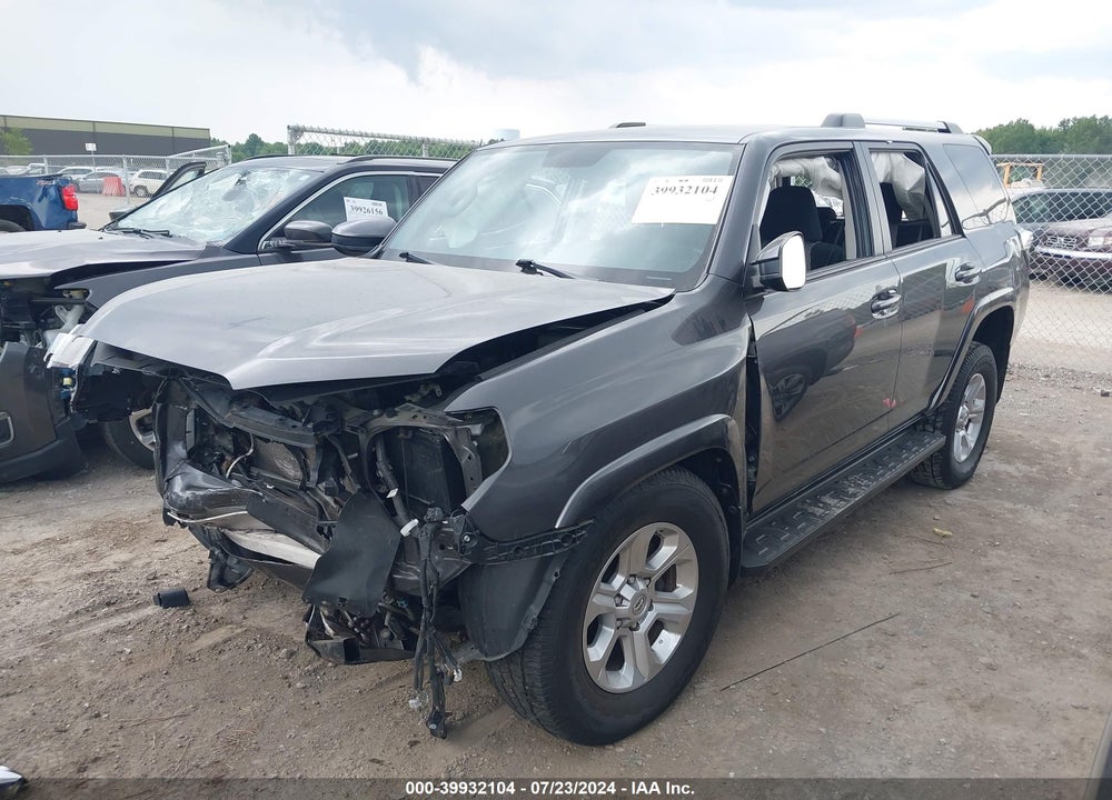 2019 TOYOTA 4RUNNER SR5 VIN: JTEBU5JRXK5628835