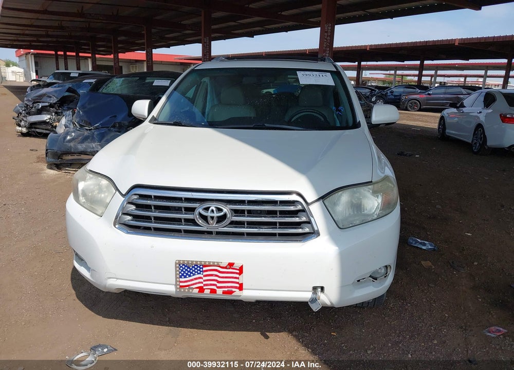 2010 TOYOTA HIGHLANDER LIMITED V6 VIN: JTEDK3EH5A2154099