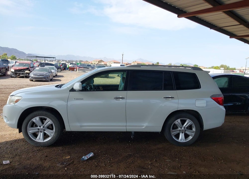 2010 TOYOTA HIGHLANDER LIMITED V6 VIN: JTEDK3EH5A2154099