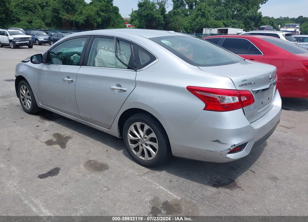 2019 NISSAN SENTRA SV VIN: 3N1AB7APXKY342800