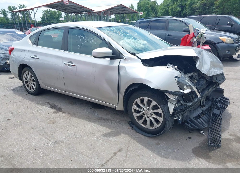2019 NISSAN SENTRA SV VIN: 3N1AB7APXKY342800