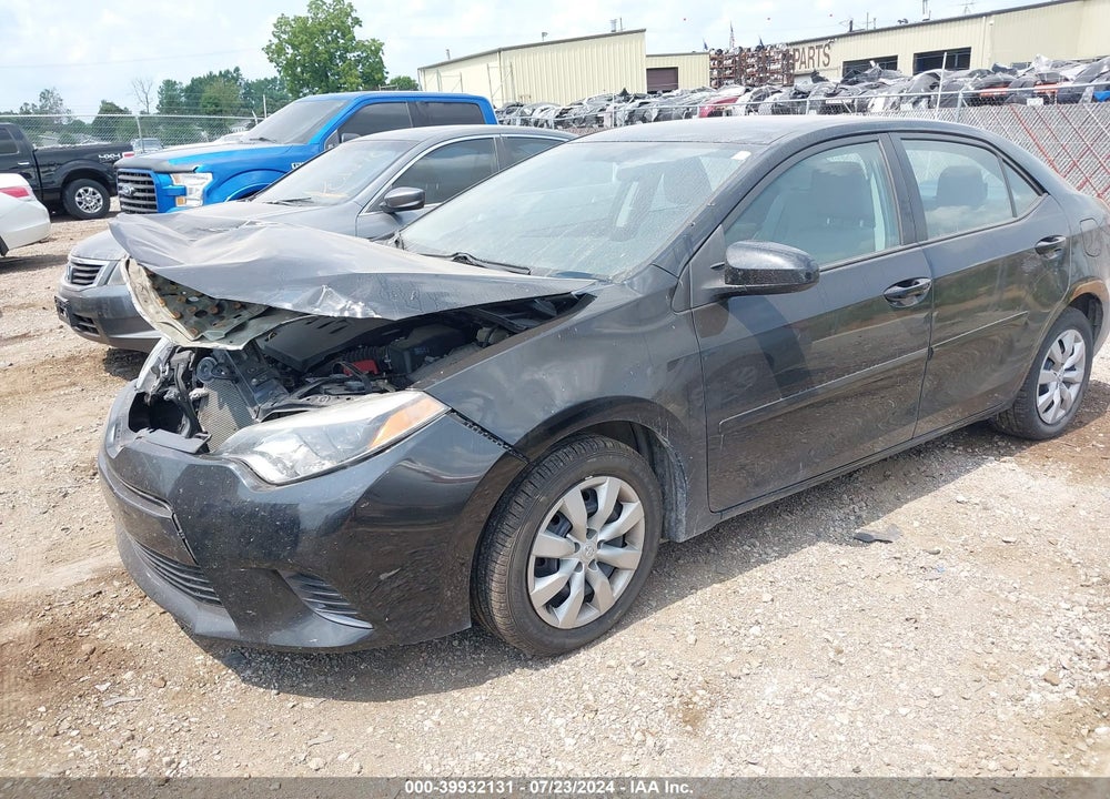 2016 TOYOTA COROLLA LE VIN: 2T1BURHE6GC595762
