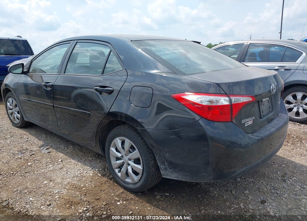 2016 TOYOTA COROLLA LE VIN: 2T1BURHE6GC595762