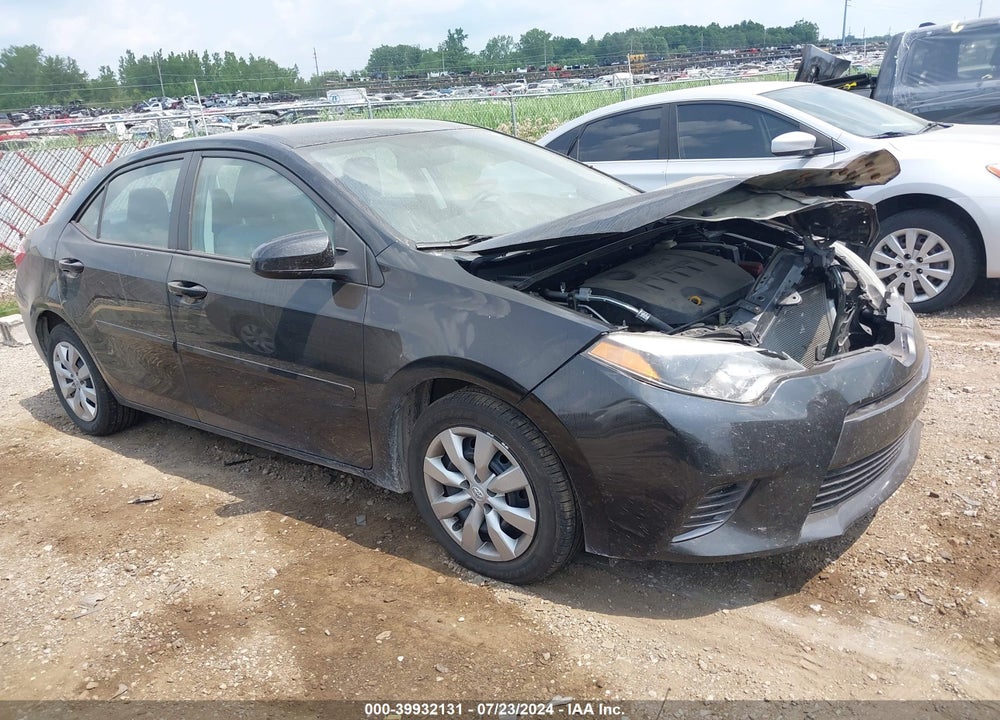 2016 TOYOTA COROLLA LE VIN: 2T1BURHE6GC595762