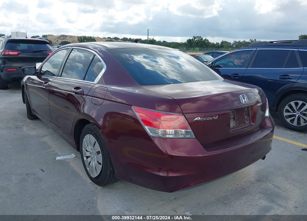 2010 HONDA ACCORD 2.4 LX VIN: 1HGCP2F33AA149828