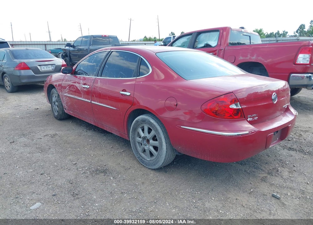 2008 BUICK LACROSSE CXL VIN: 2G4WD582581223826