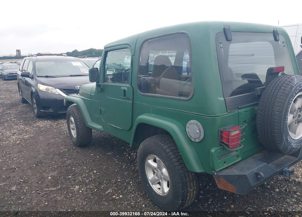 1997 JEEP WRANGLER SPORT VIN: 1J4FY19S2VP525387