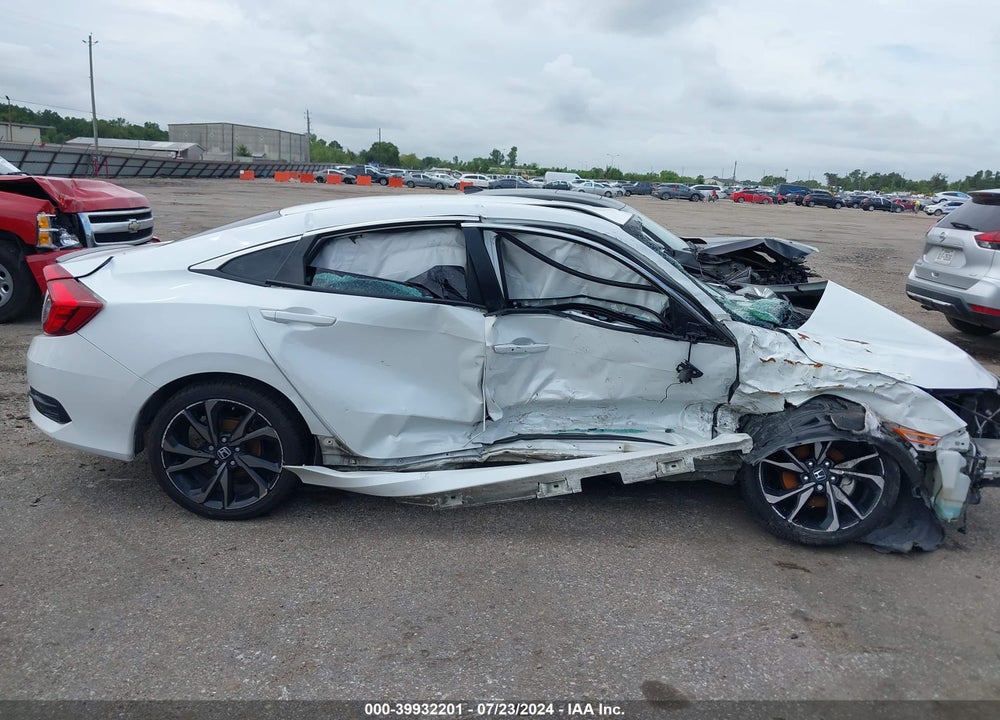 2019 HONDA CIVIC SPORT VIN: 19XFC2F8XKE050134