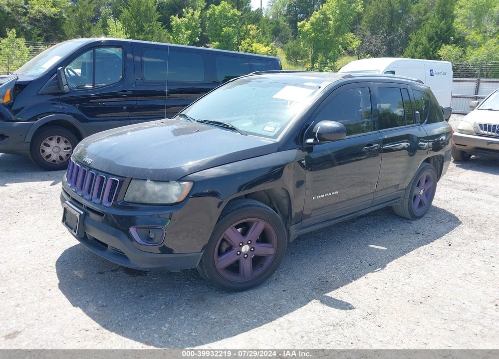 2014 JEEP COMPASS HIGH ALTITUDE VIN: 1C4NJCEA3ED825858