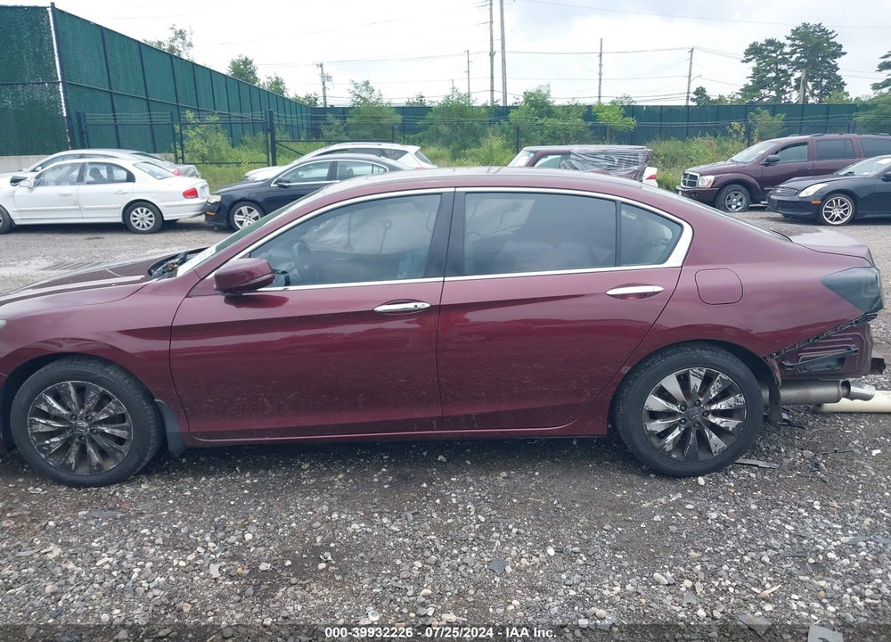 2014 HONDA ACCORD EX-L V-6 VIN: 1HGCR3F87EA038748