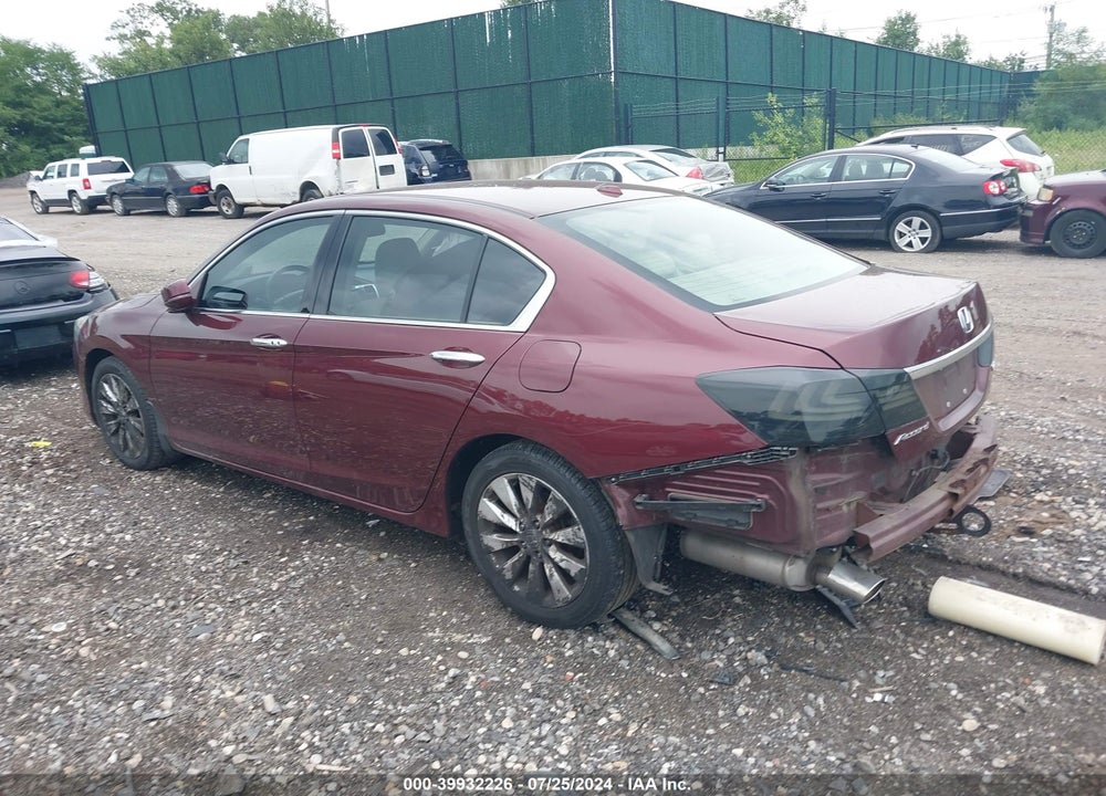 2014 HONDA ACCORD EX-L V-6 VIN: 1HGCR3F87EA038748