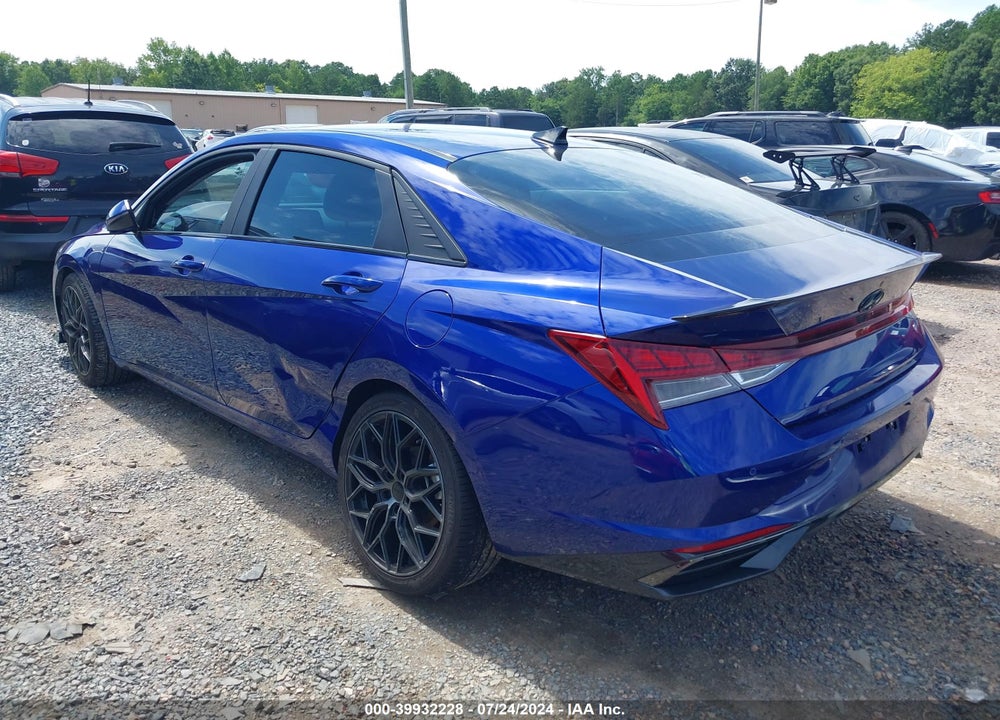 2023 HYUNDAI ELANTRA LIMITED VIN: KMHLP4AG7PU478944