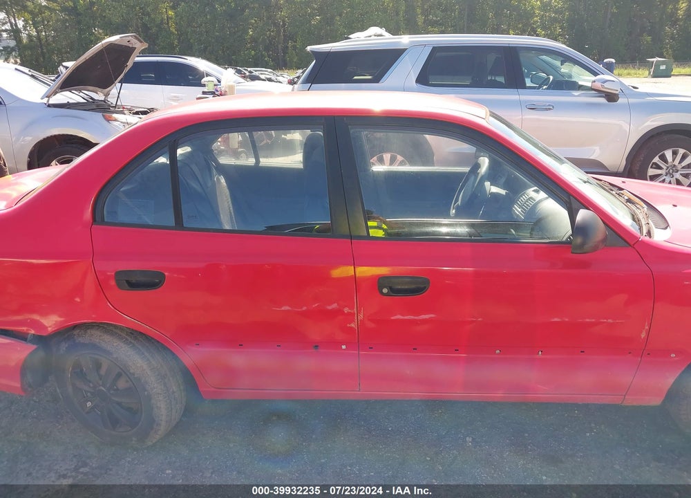 2002 HYUNDAI ACCENT GL VIN: KMHCG45C02U348181