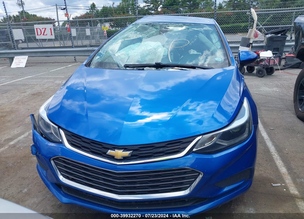 2017 CHEVROLET CRUZE LT AUTO VIN: 1G1BE5SM5H7122291