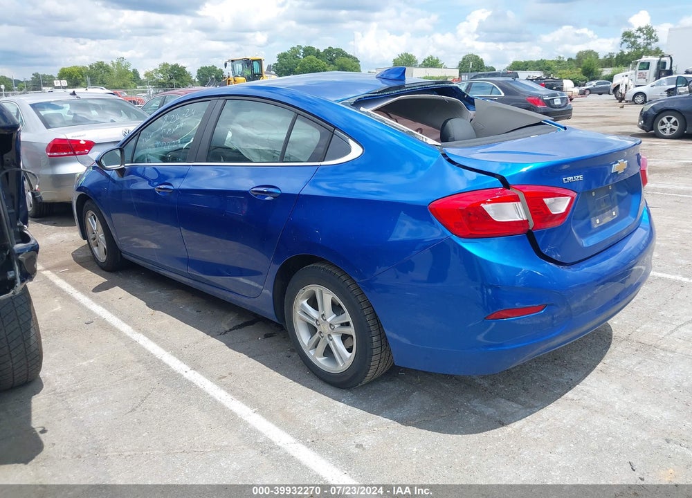 2017 CHEVROLET CRUZE LT AUTO VIN: 1G1BE5SM5H7122291
