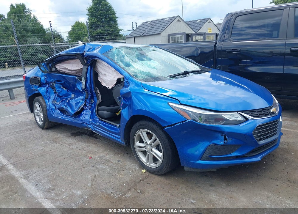 2017 CHEVROLET CRUZE LT AUTO VIN: 1G1BE5SM5H7122291