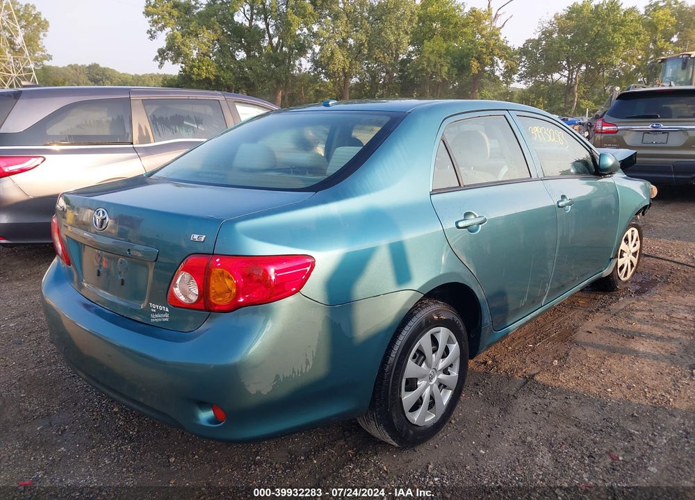 2010 TOYOTA COROLLA LE VIN: JTDBU4EE4A9115724