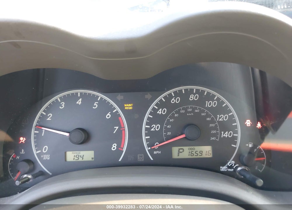 2010 TOYOTA COROLLA LE VIN: JTDBU4EE4A9115724
