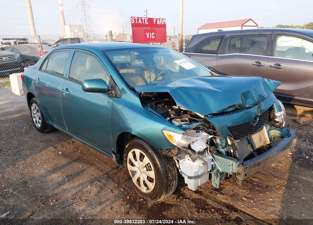 2010 TOYOTA COROLLA LE VIN: JTDBU4EE4A9115724